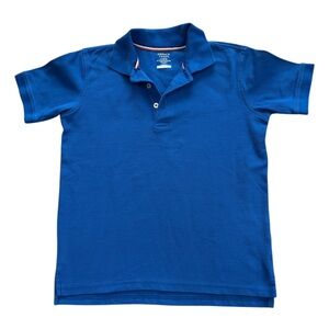 French Toast Blue Polo Shirt for Kids, Size L (10/12)